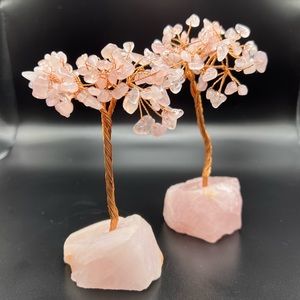 Rose Quartz Fortune Tree Bundle